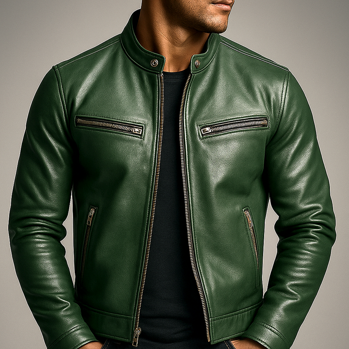 Barger Vintage Leather Jacket V2