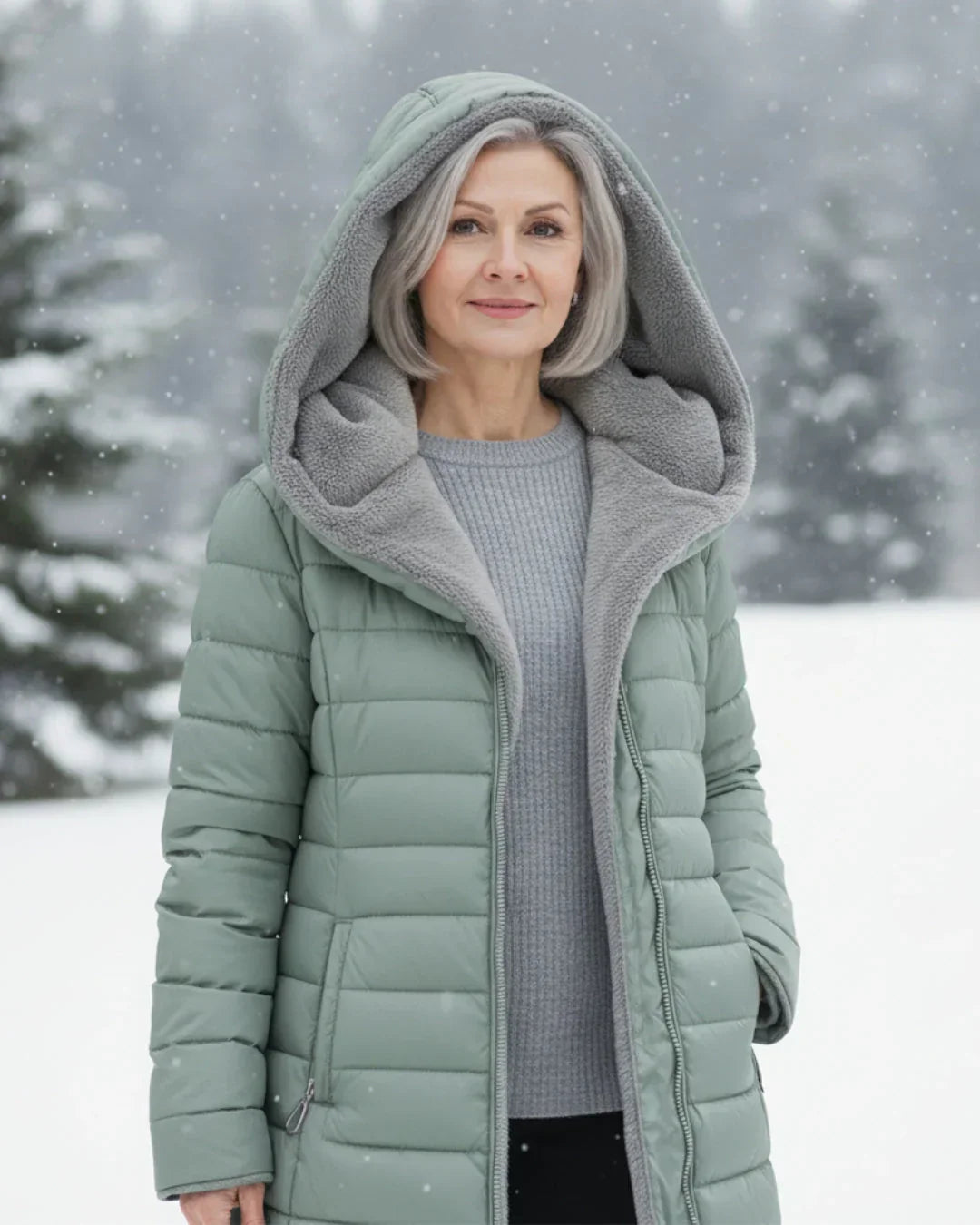 Olivia™ – Quilted Winter Jacket