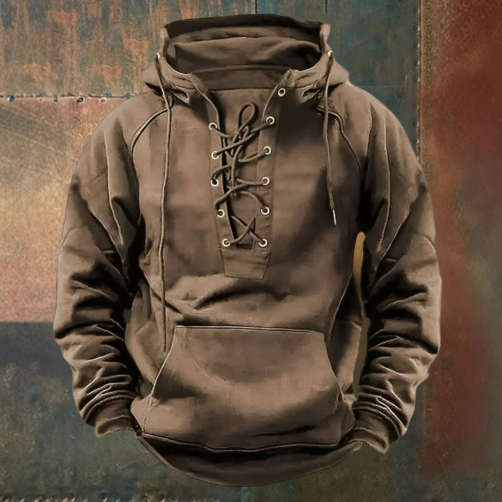 Theo™ – Weather-Resistant Hoodie (Retro Lacing)