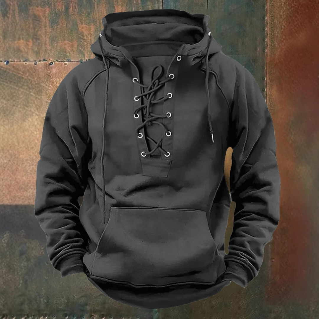 Theo™ – Weather-Resistant Hoodie (Retro Lacing)
