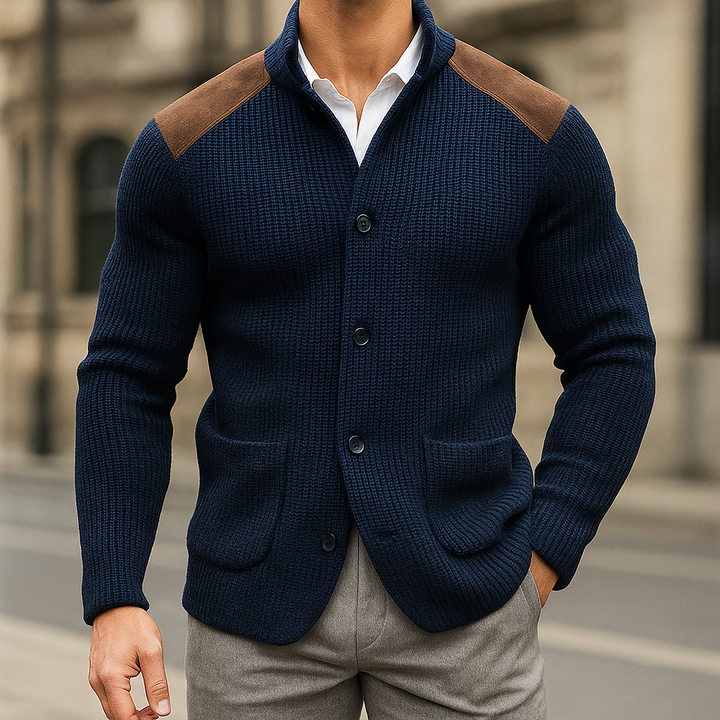 Hector | Textured knitted blazer