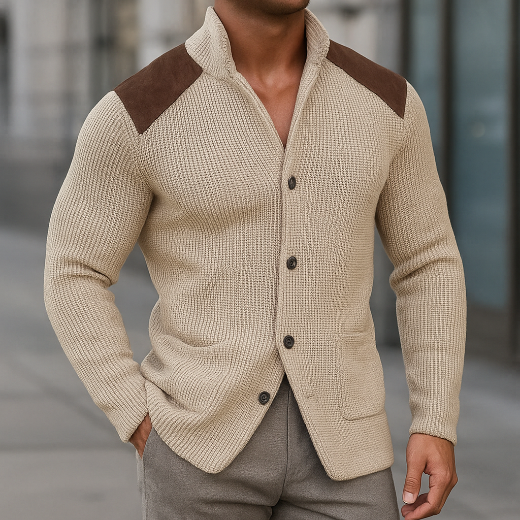 Hector | Textured knitted blazer