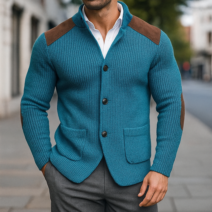 Hector | Textured knitted blazer
