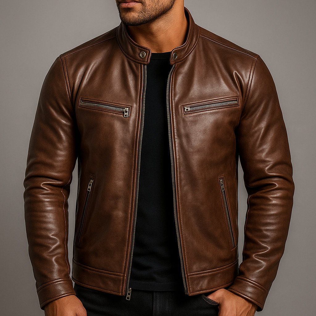 Barger Vintage Leather Jacket V2