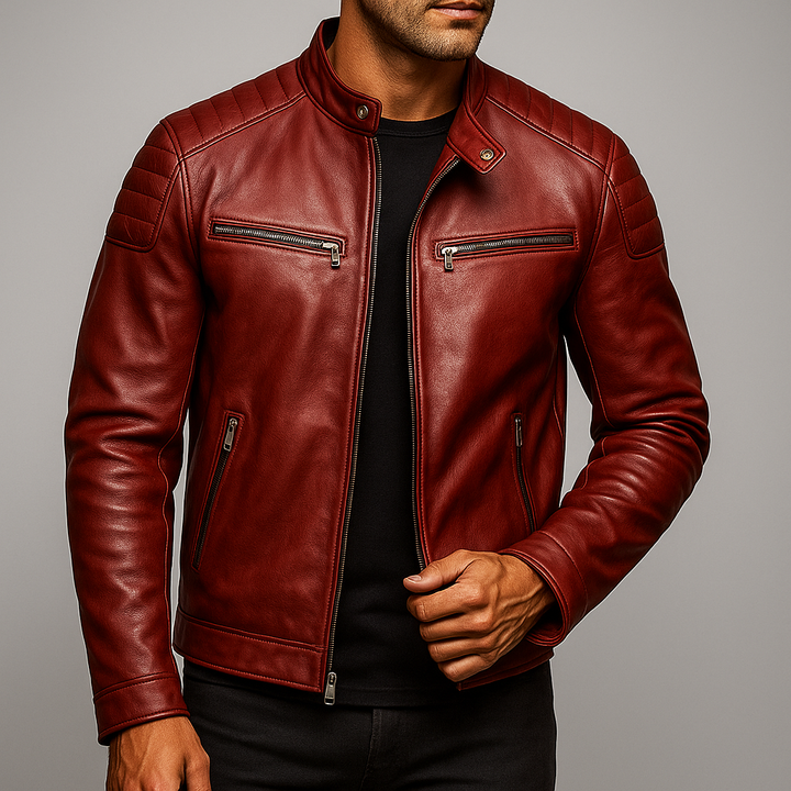 Barger Vintage Leather Jacket