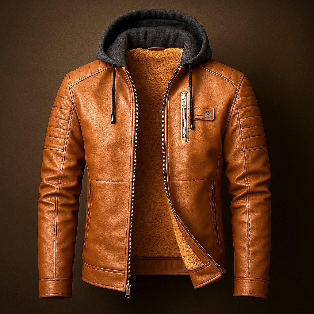 Colt Leather Hoodie