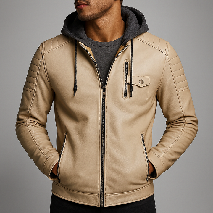 Colt Leather Hoodie