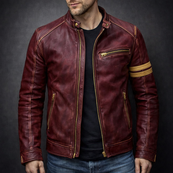 Rossi Patina Leather Jacket