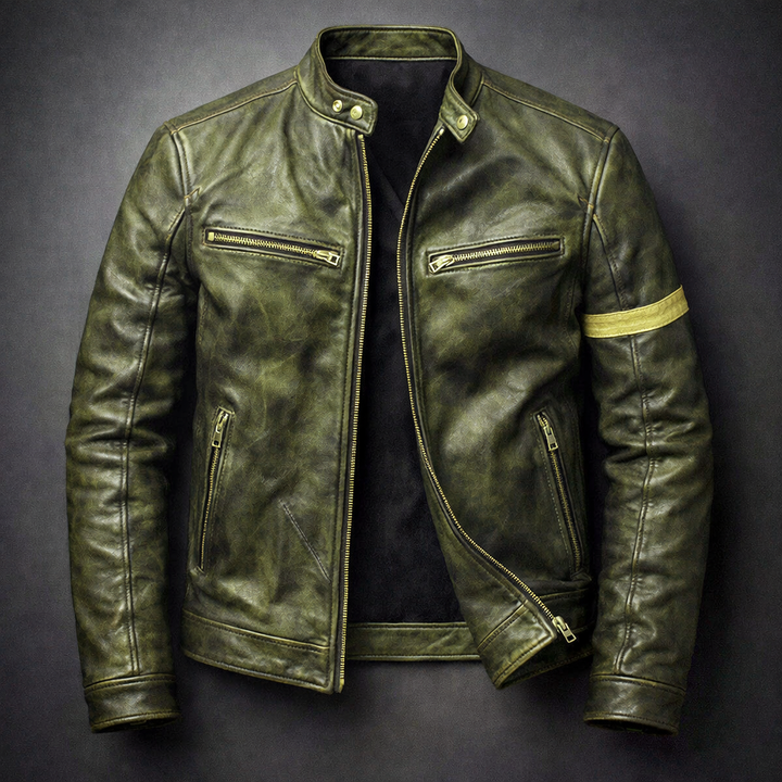 Rossi Patina Leather Jacket
