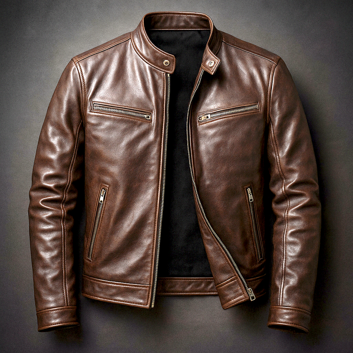 Barger Vintage Leather Jacket V2