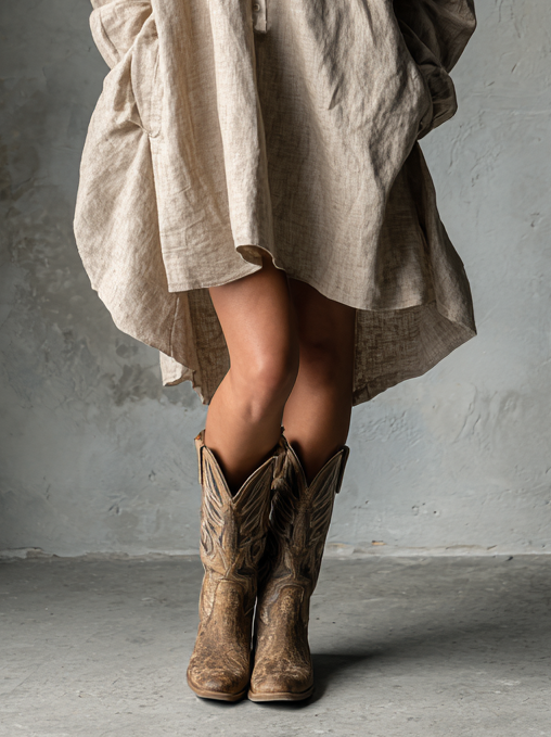 Tabitha™ – Linen Mini Dress