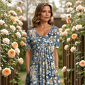 MARGA | ELEGANT DRESS WITH TUMMY COVERAGE