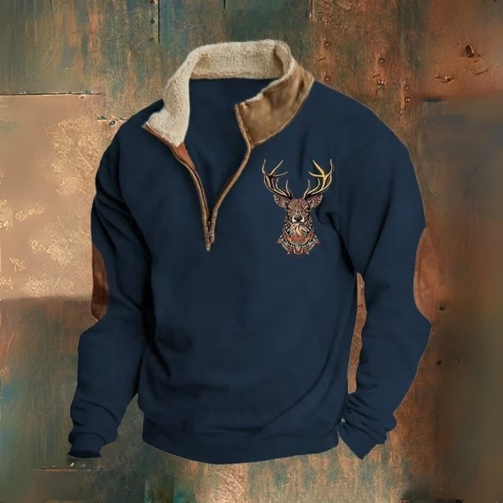 Elias™ – Quarter Zip Pullover (Sherpa-Lined)