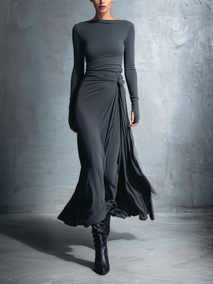 Vittoria™ – Maxi dress with side knot