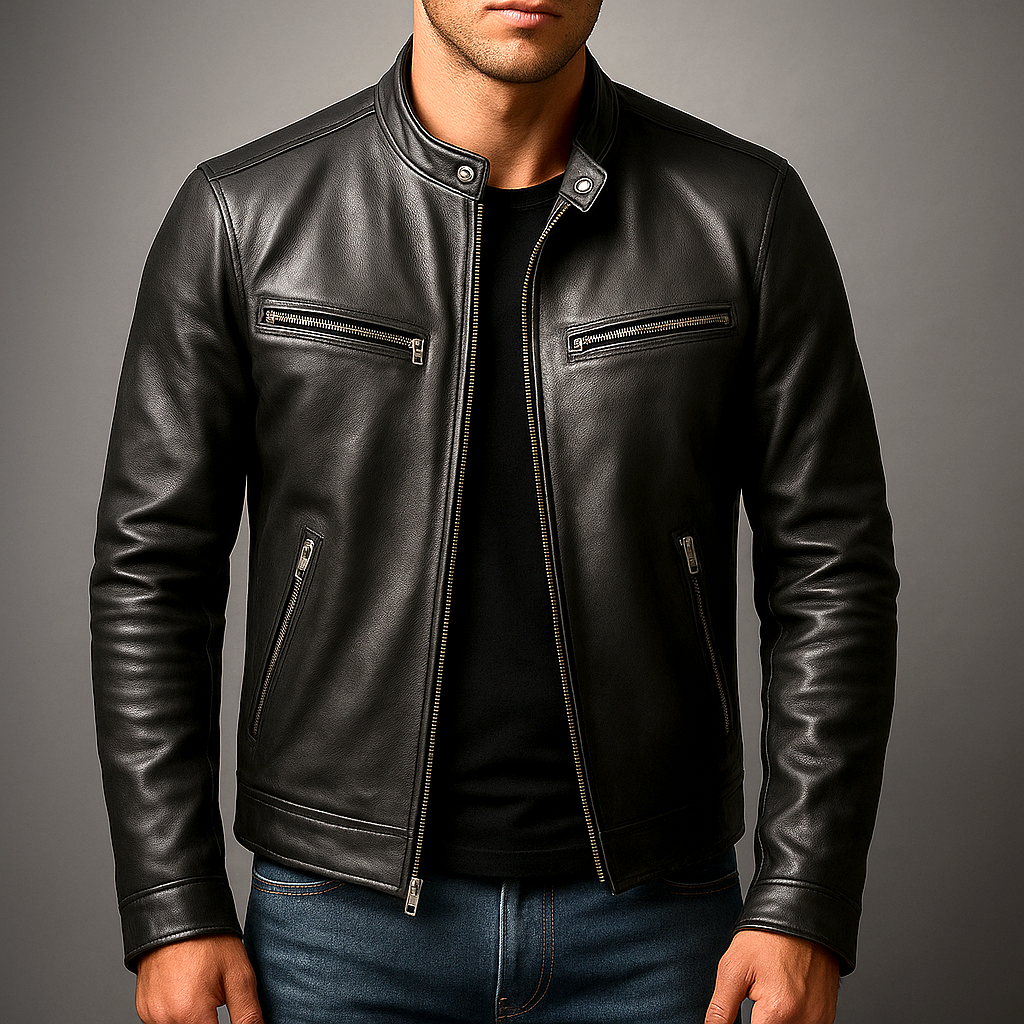 Barger Vintage Leather Jacket V2