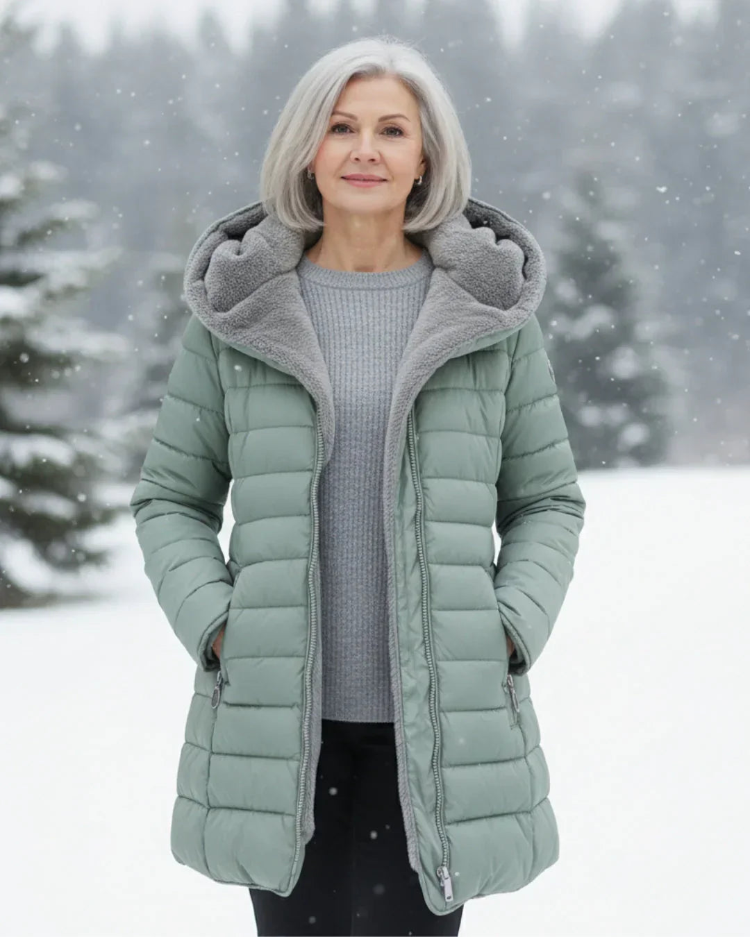 Olivia™ – Quilted Winter Jacket