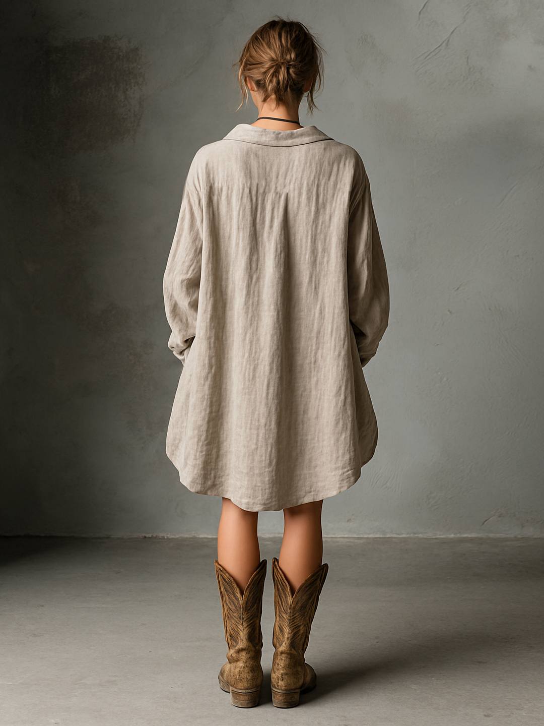 Tabitha™ – Linen Mini Dress
