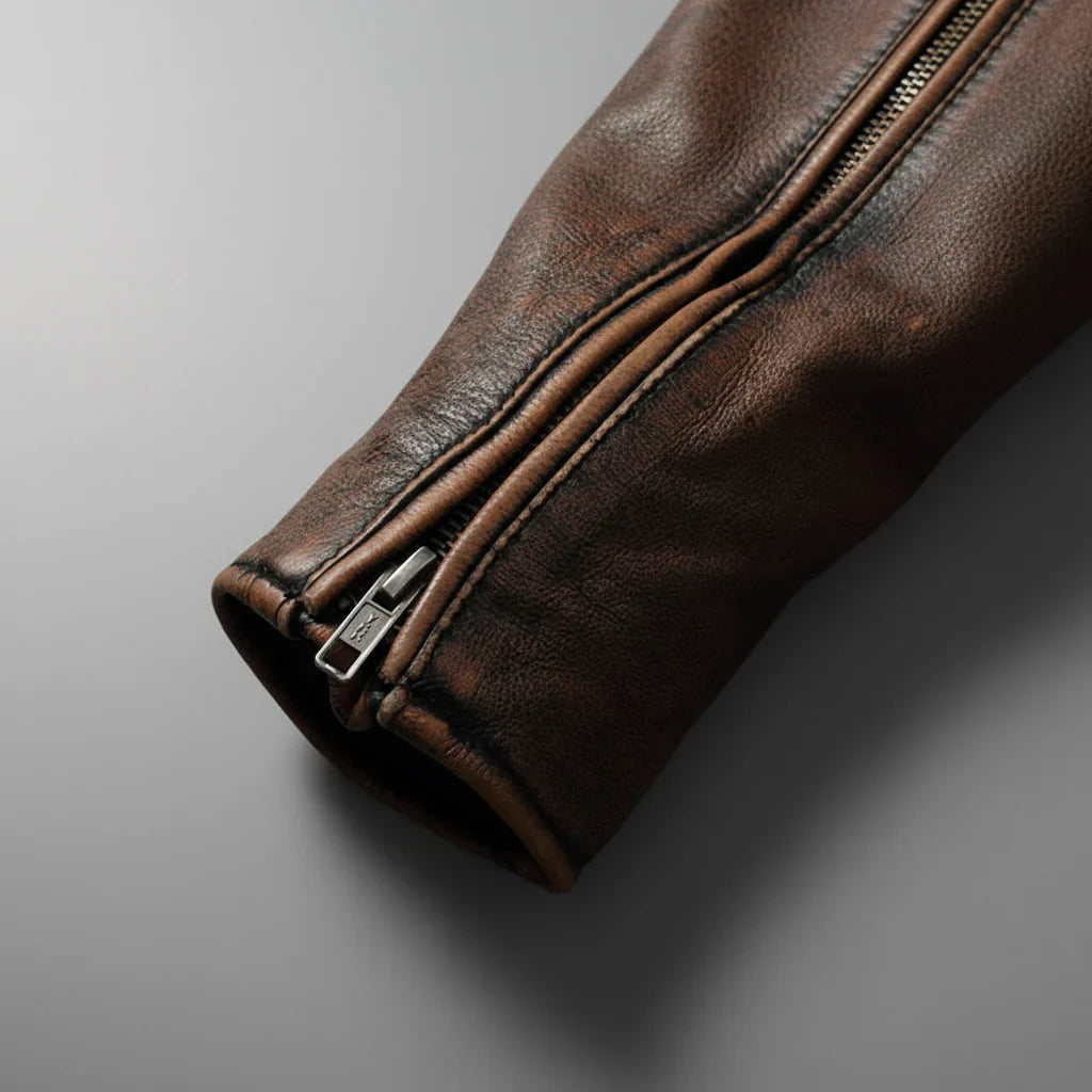 Barger Vintage Leather Jacket