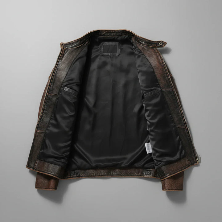Barger Vintage Leather Jacket