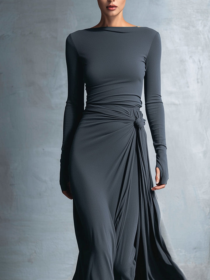 Vittoria™ – Maxi dress with side knot