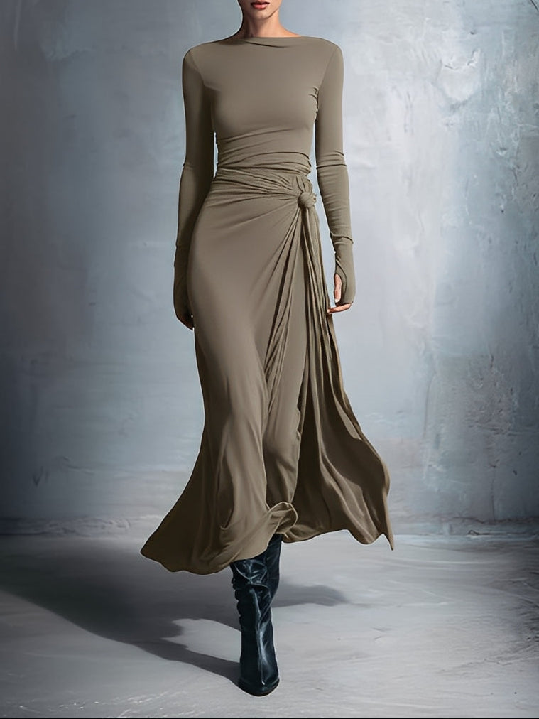 Vittoria™ – Maxi dress with side knot